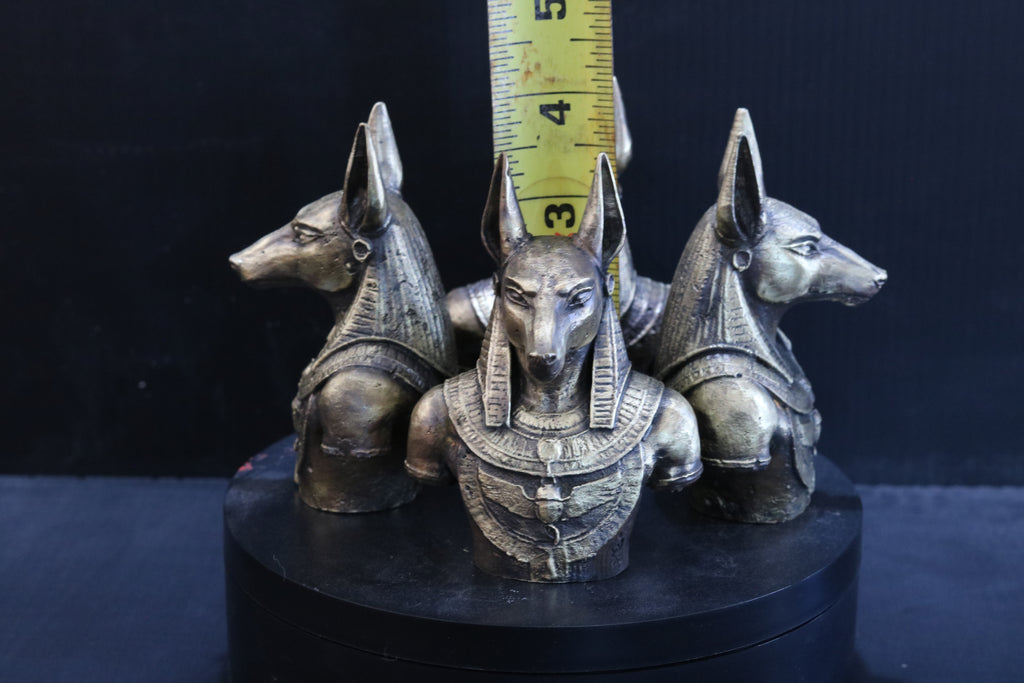 Solid Brass Anubis Bust