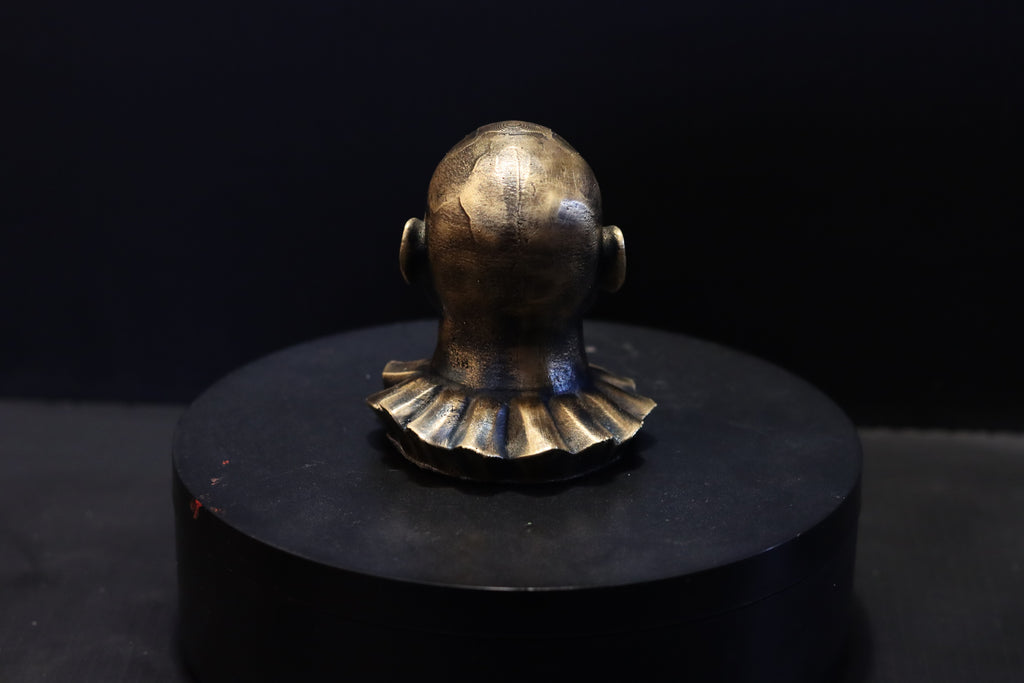 Solid Bronze Evil Clown (2) Bust