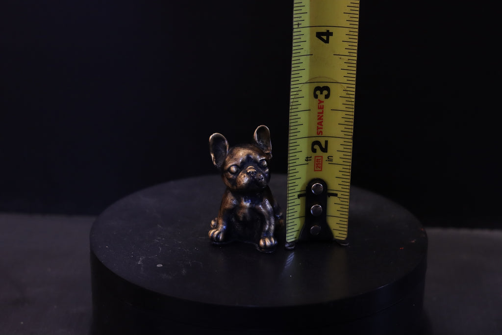 Solid Bronze French Bulldog Statue