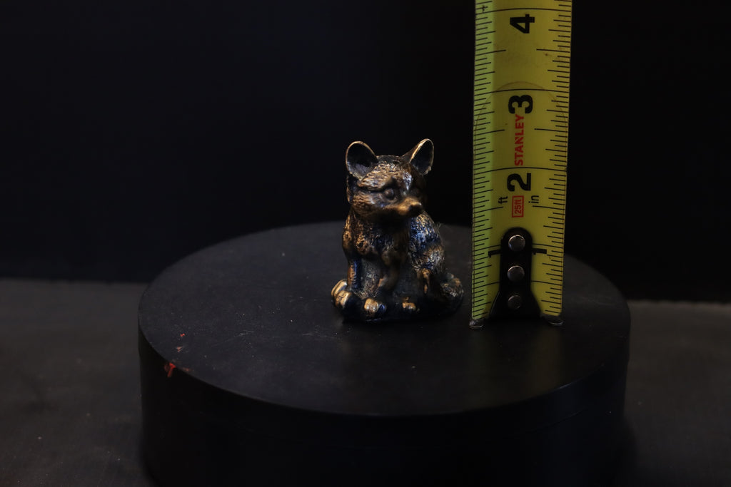 Solid Bronze Fox Statue