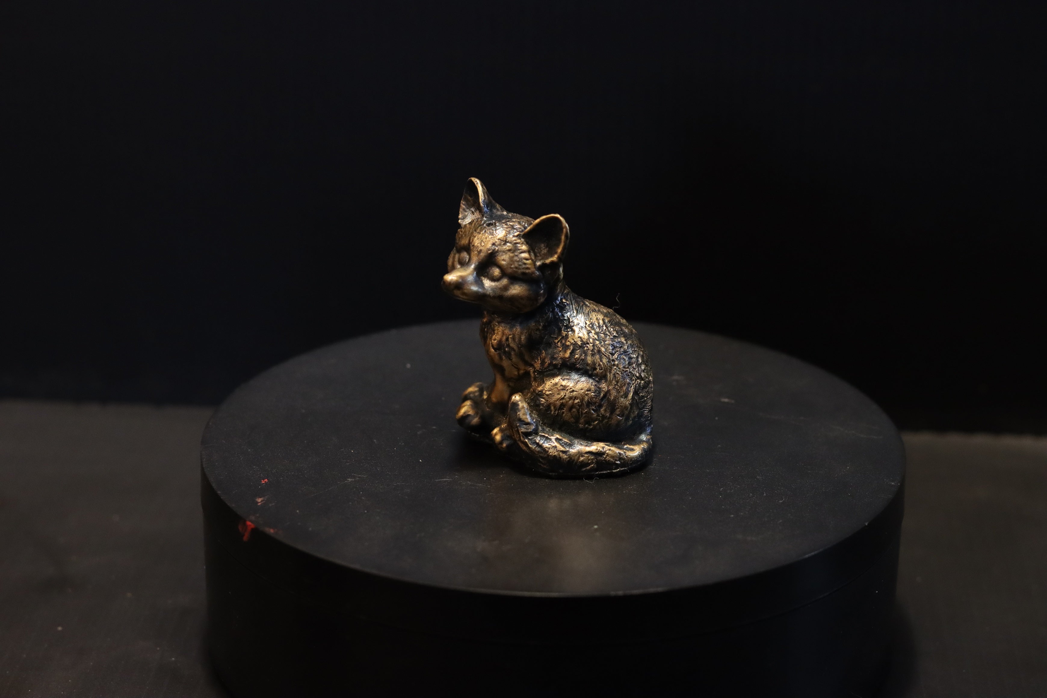 Solid Bronze Fox Statue