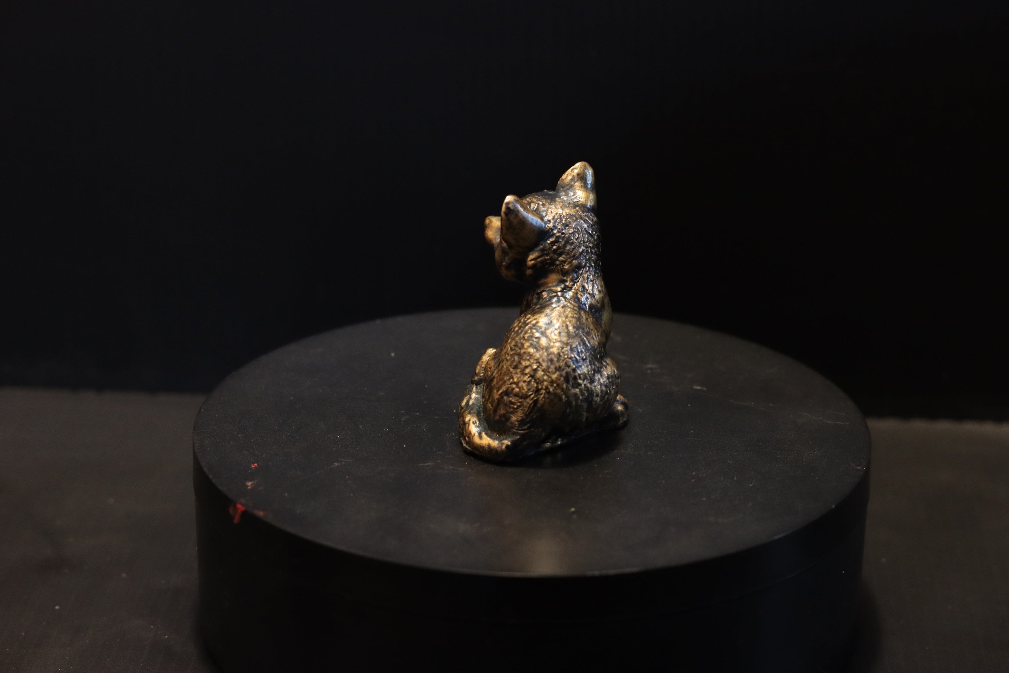 Solid Bronze Fox Statue