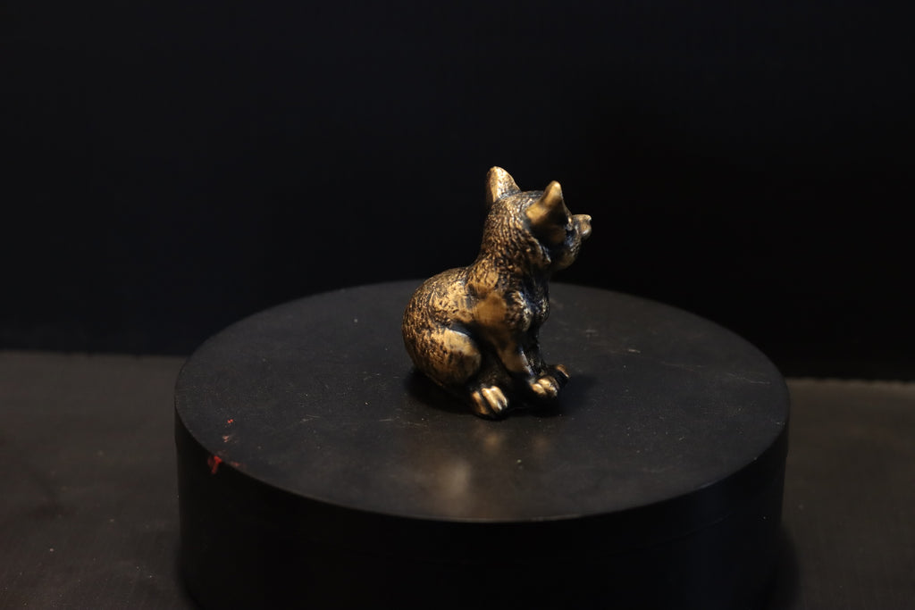 Solid Bronze Fox Statue