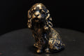 Solid Bronze Cocker Spaniel Statue