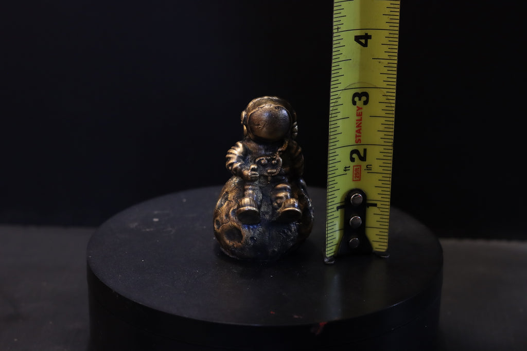 Solid Bronze Astronaut Statue