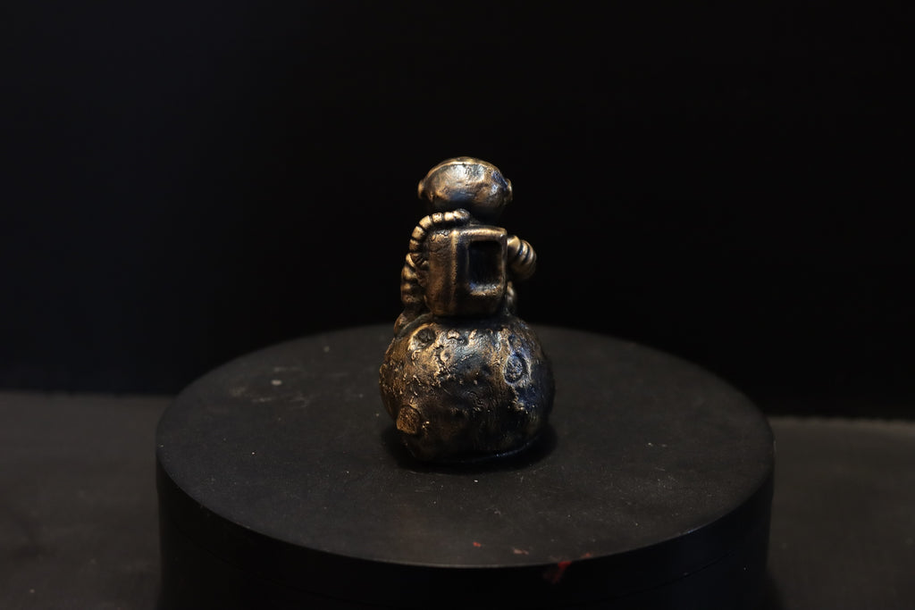Solid Bronze Astronaut Statue