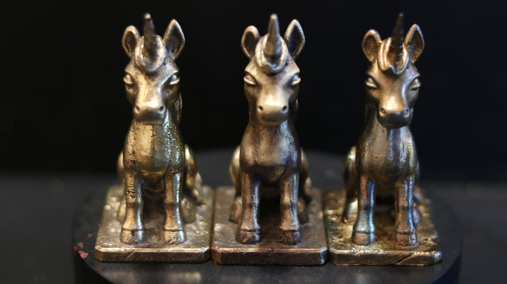 Solid Brass Unicorn Statue