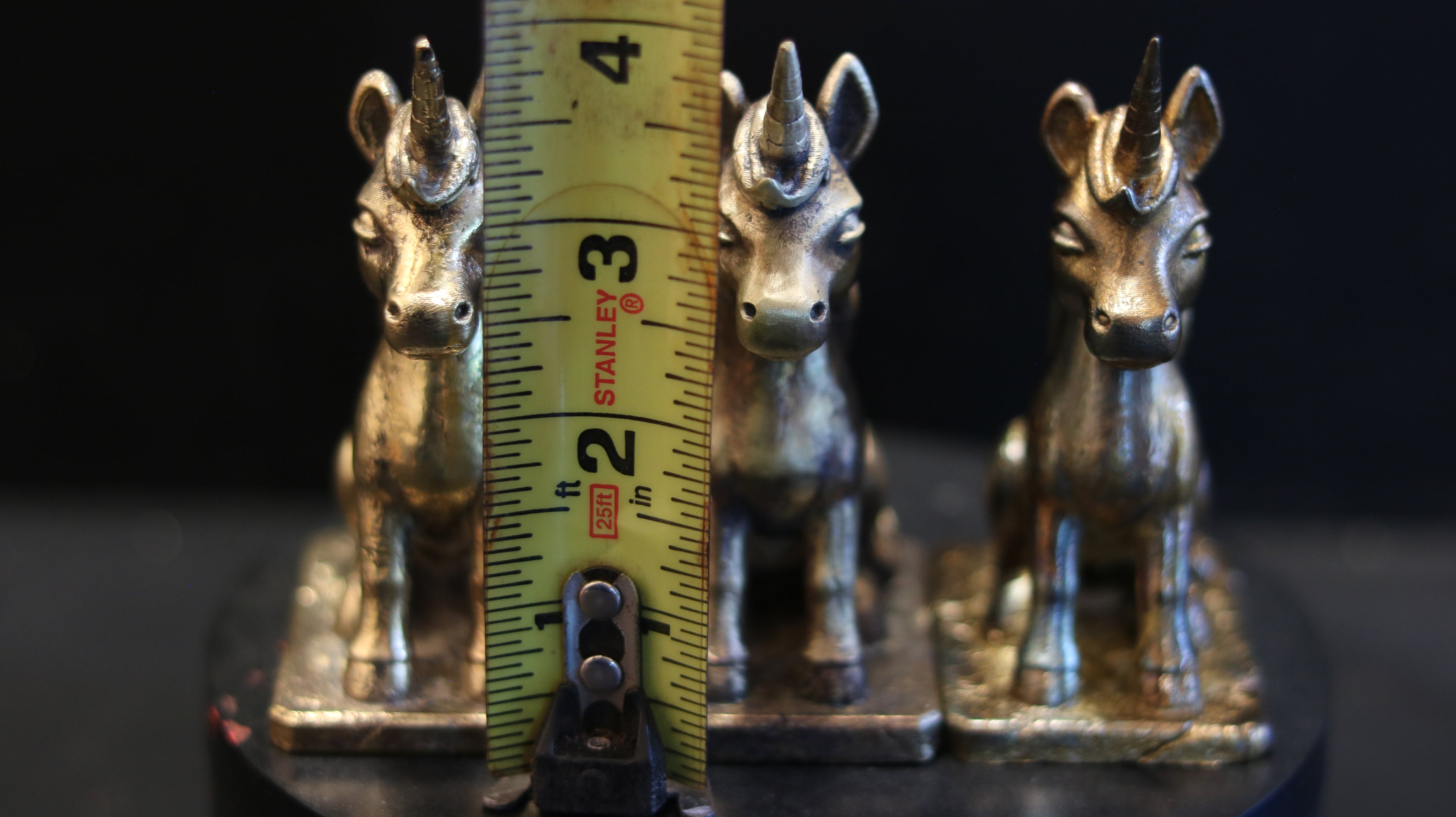 Solid Brass Unicorn Statue
