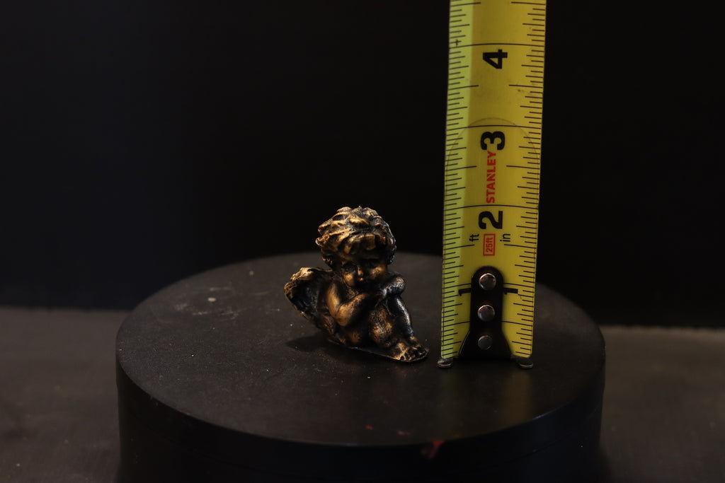Solid Bronze Baby Angel Statue