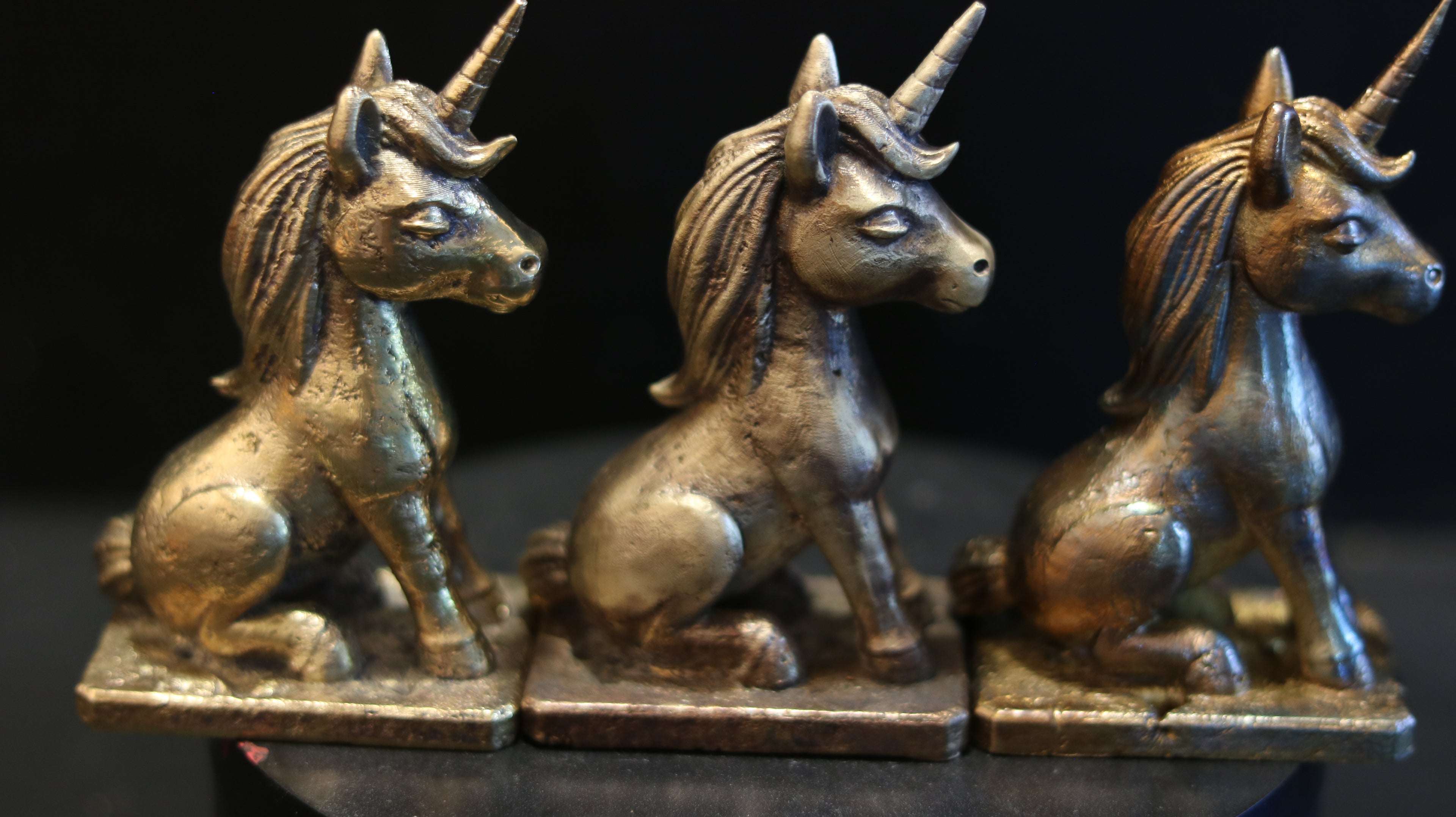Solid Brass Unicorn Statue