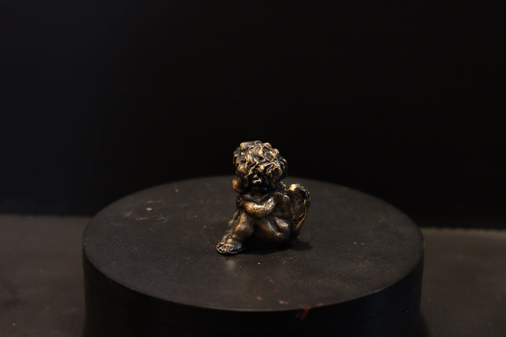 Solid Bronze Baby Angel Statue