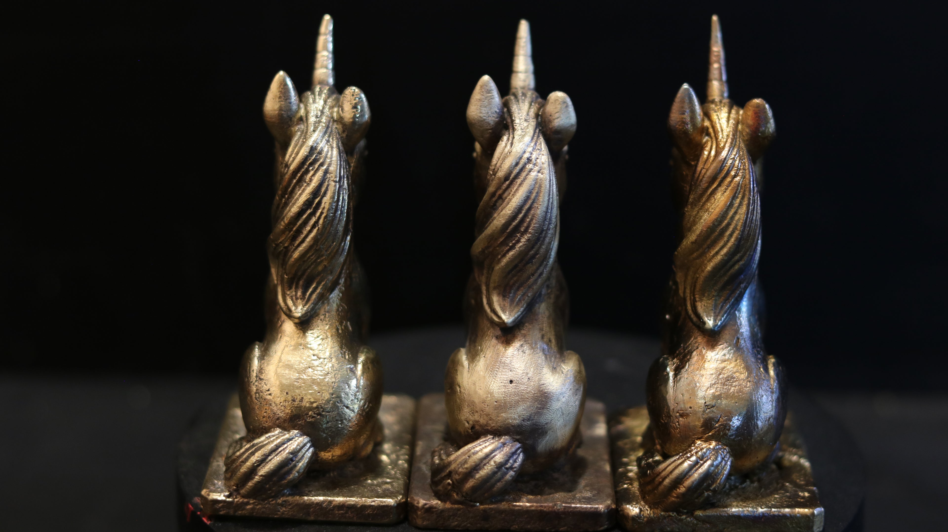 Solid Brass Unicorn Statue