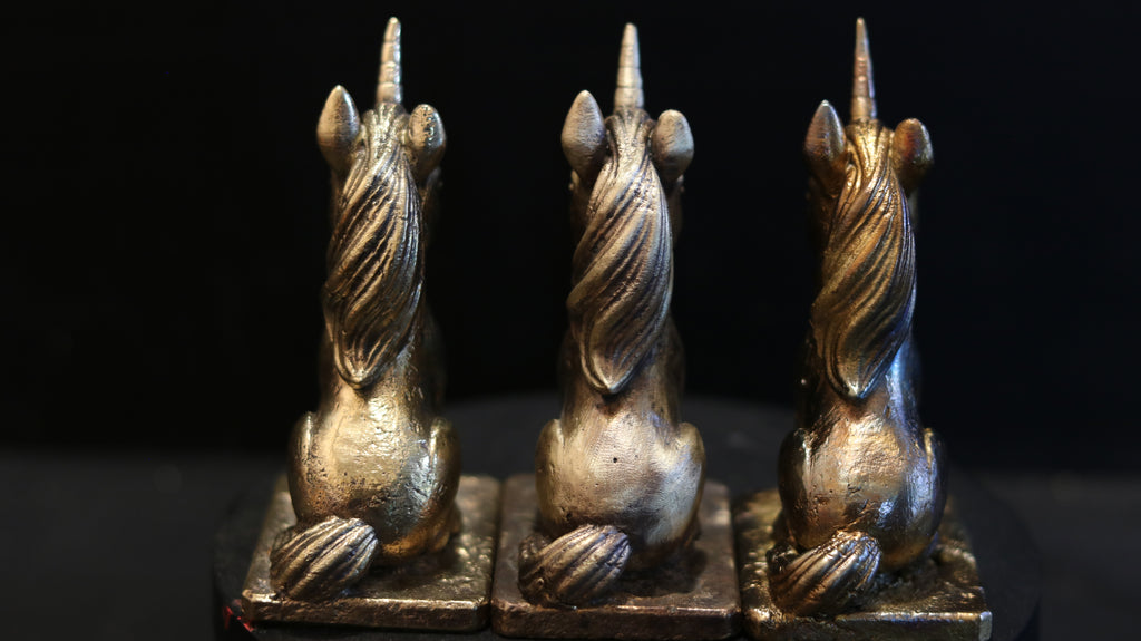 Solid Bronze Unicorn Statue