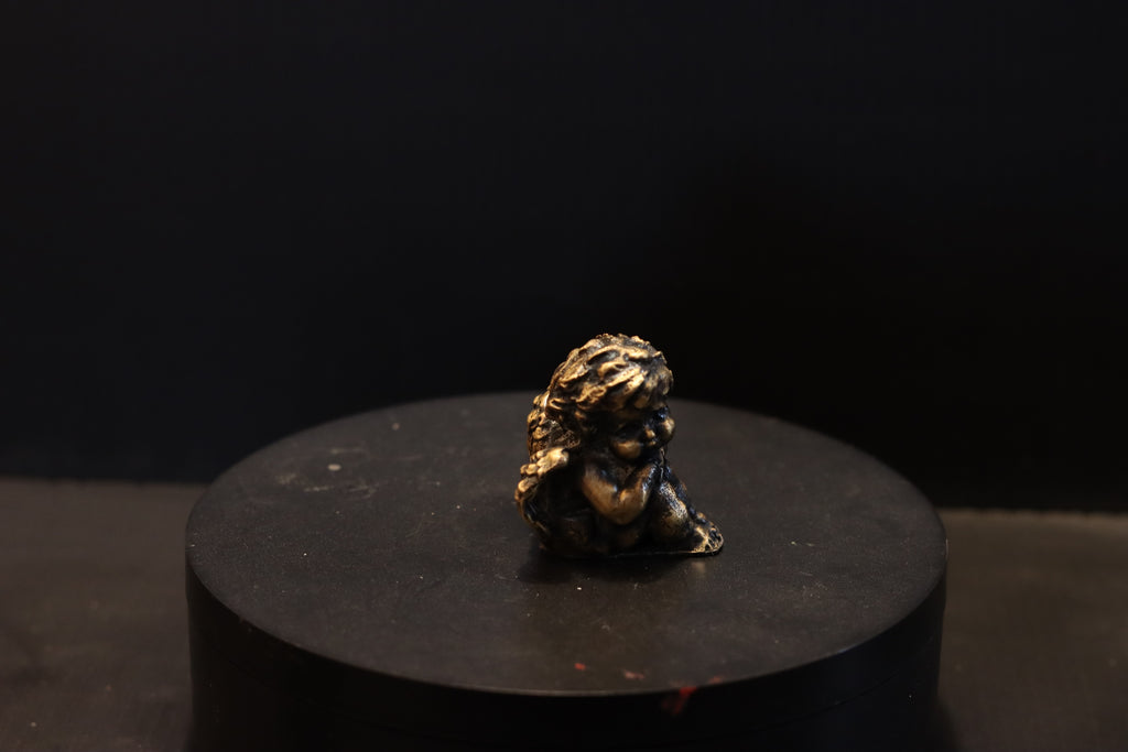 Solid Bronze Baby Angel Statue