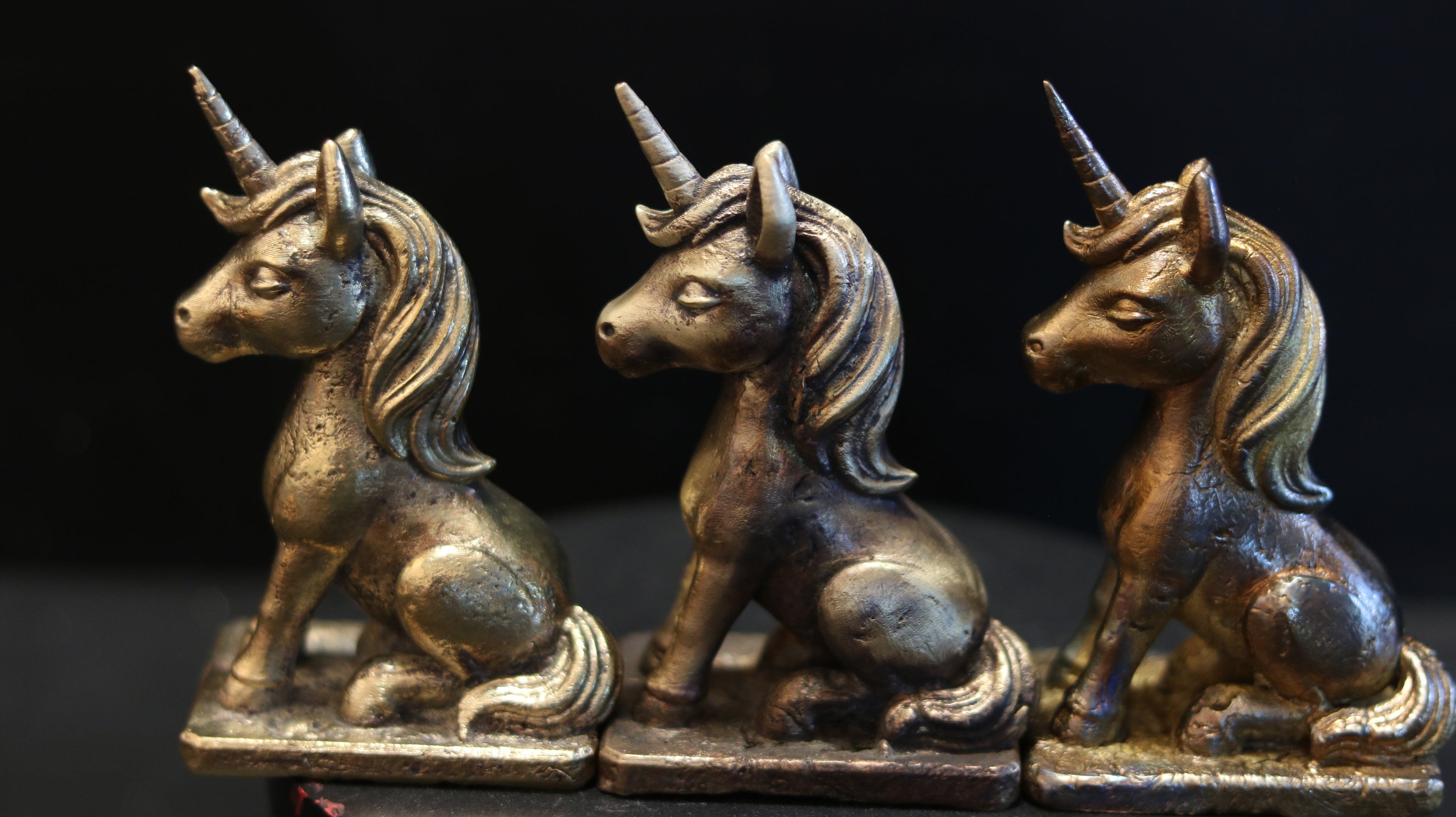 Solid Bronze Unicorn Statue