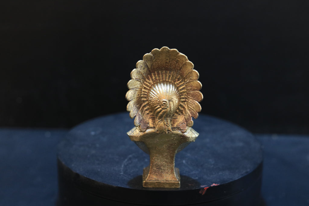 Solid Brass Indian Chief Bust