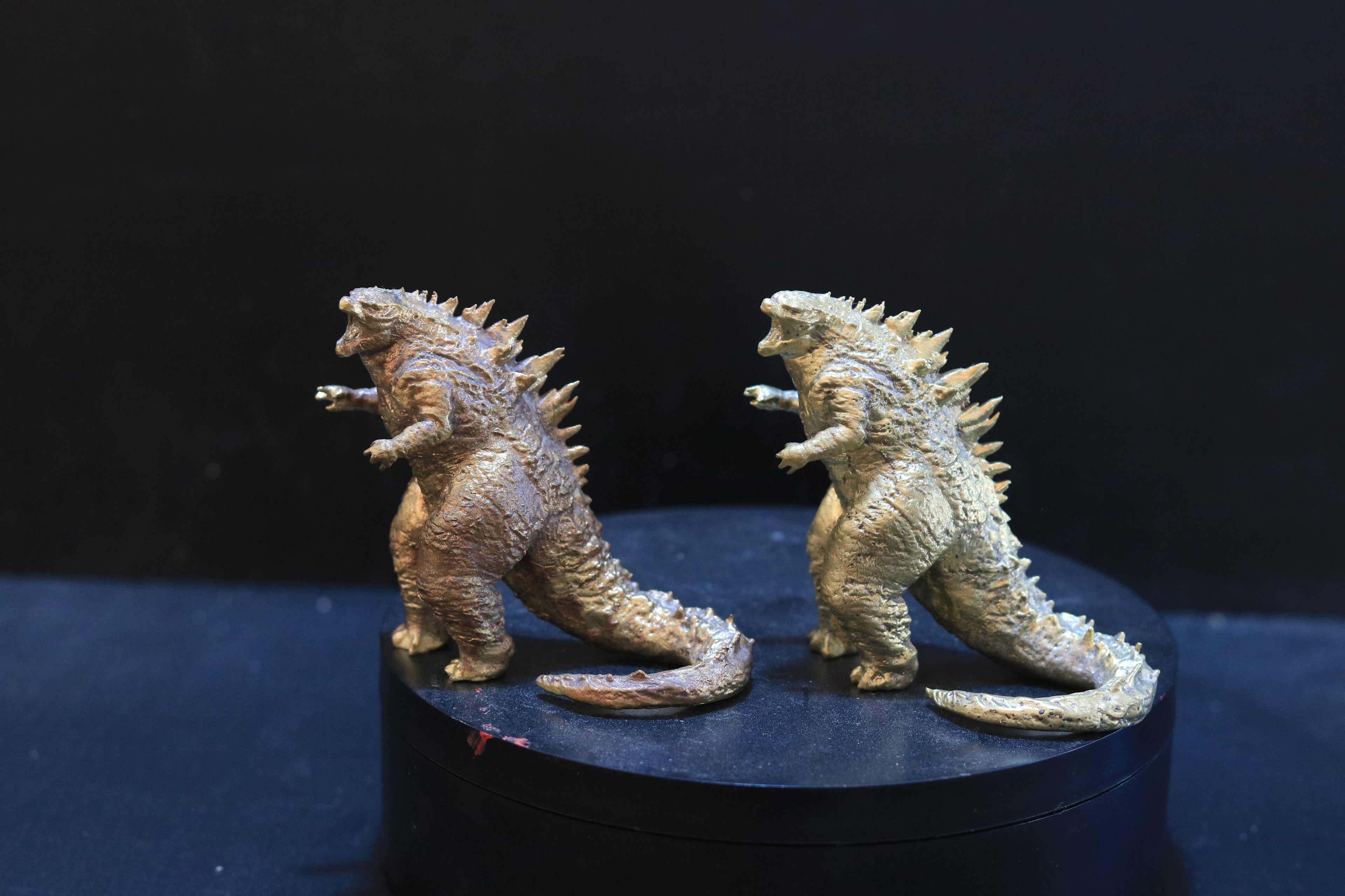 Solid Brass Godzilla Statue