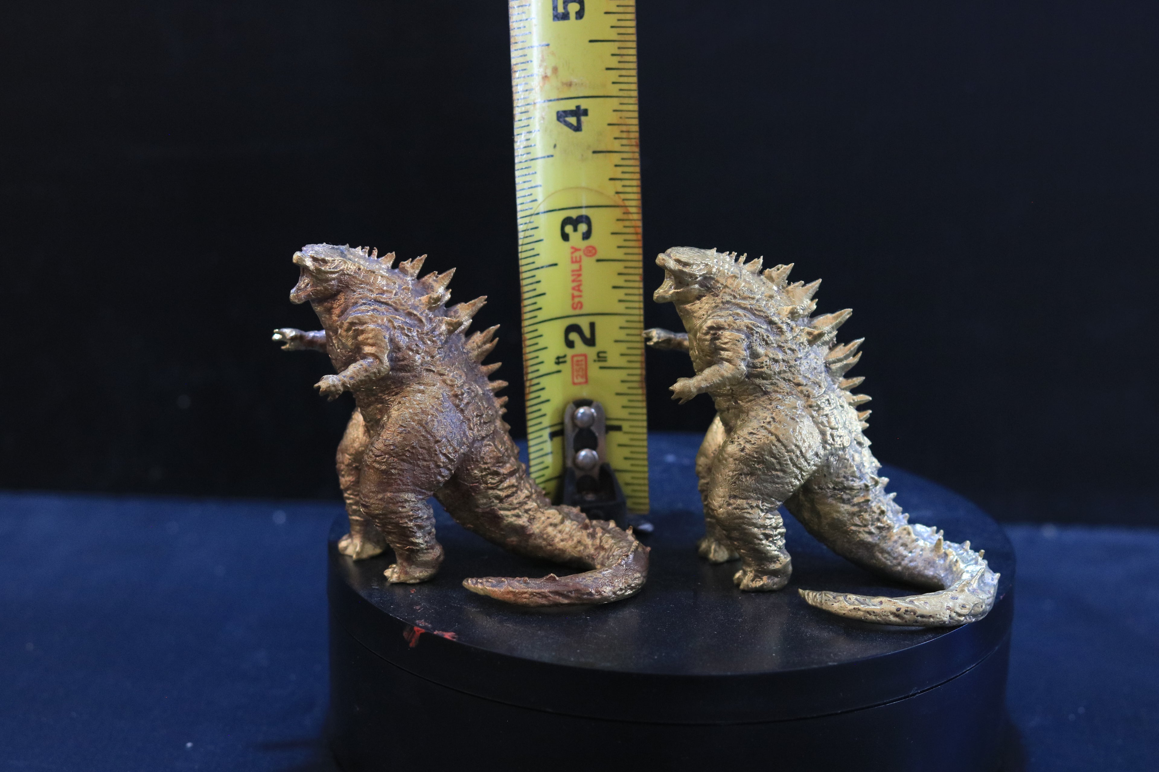 Solid Brass Godzilla Statue