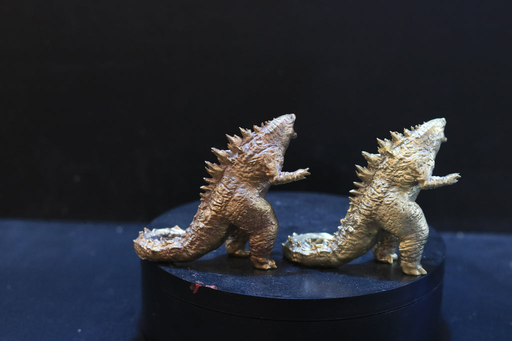 Solid Brass Godzilla Statue