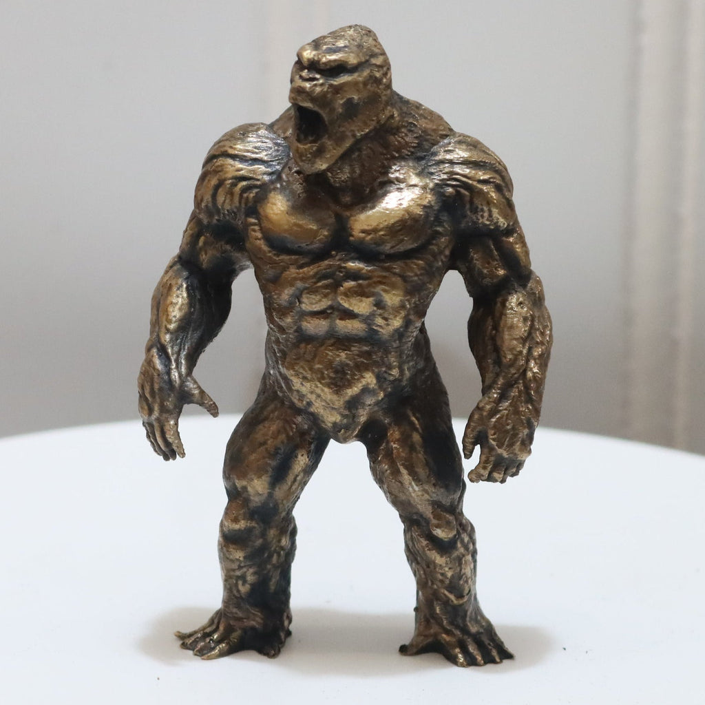 Solid Bronze King Kong Statue