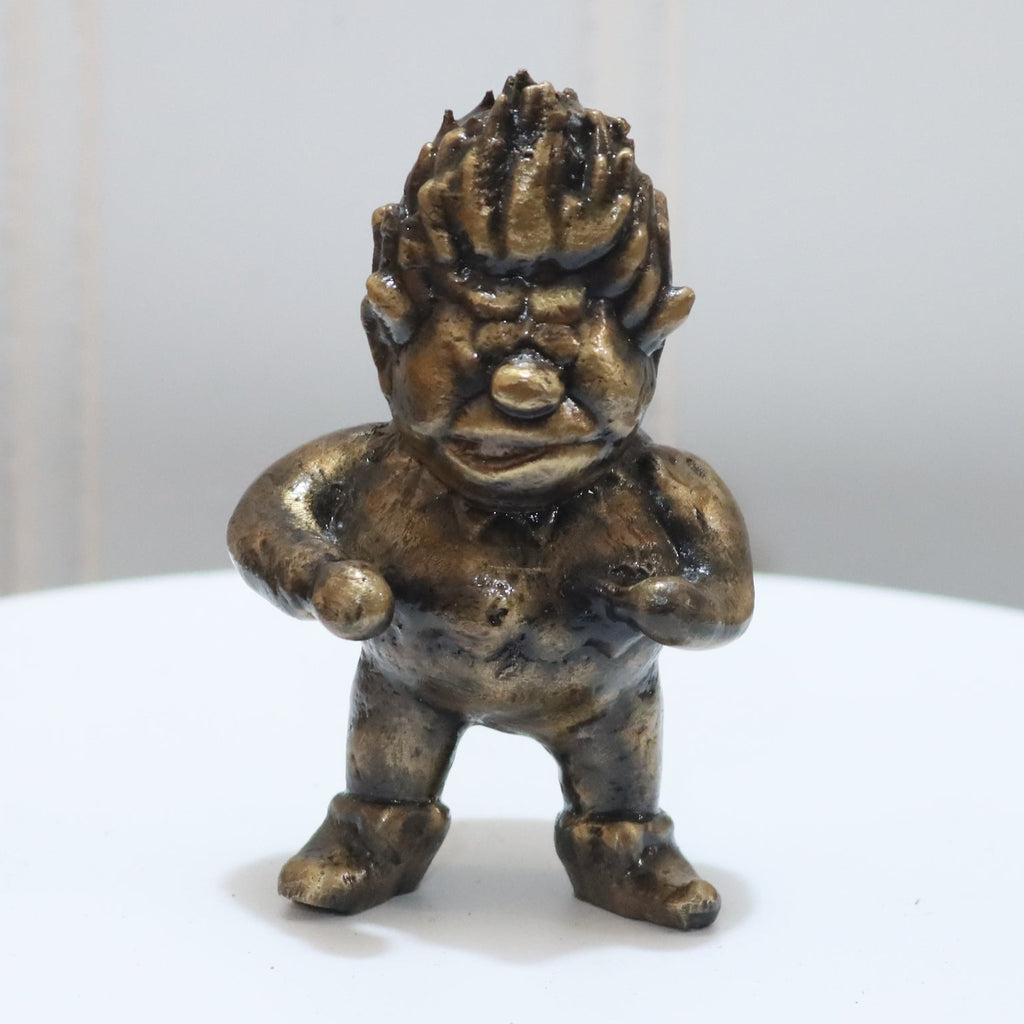 Solid Bronze Heat Miser Statue