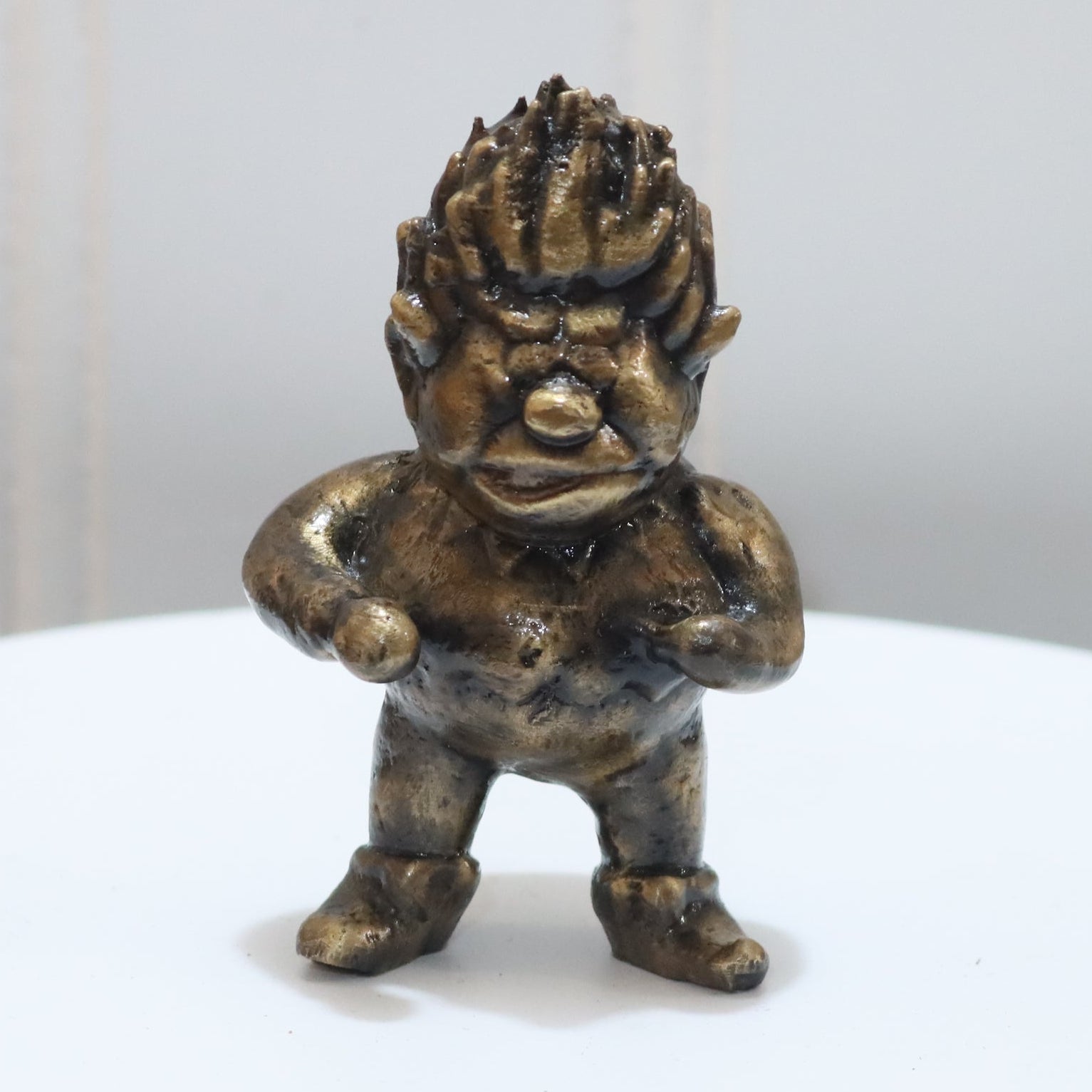 Solid Bronze Heat Miser Statue