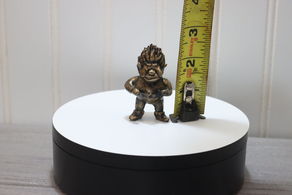 Solid Bronze Heat Miser Statue