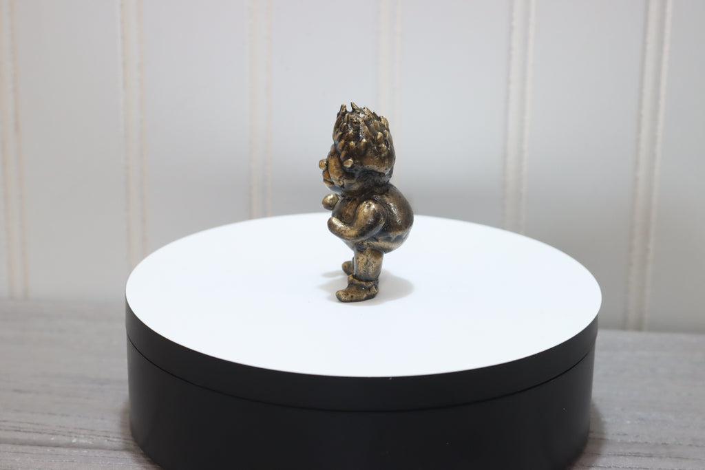 Solid Bronze Heat Miser Statue
