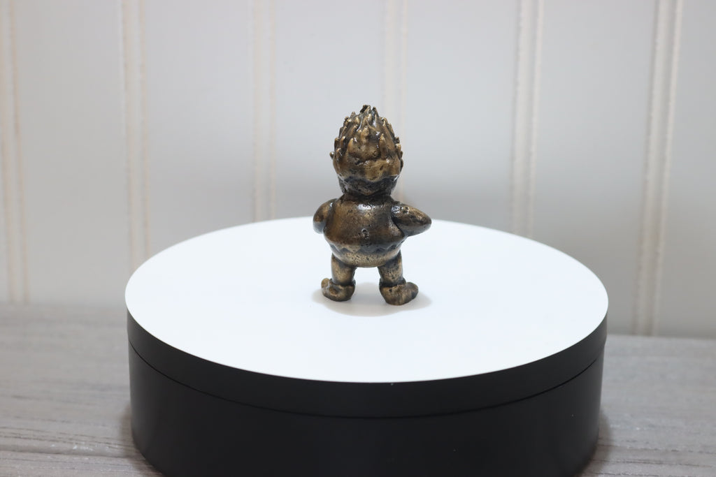 Solid Bronze Heat Miser Statue