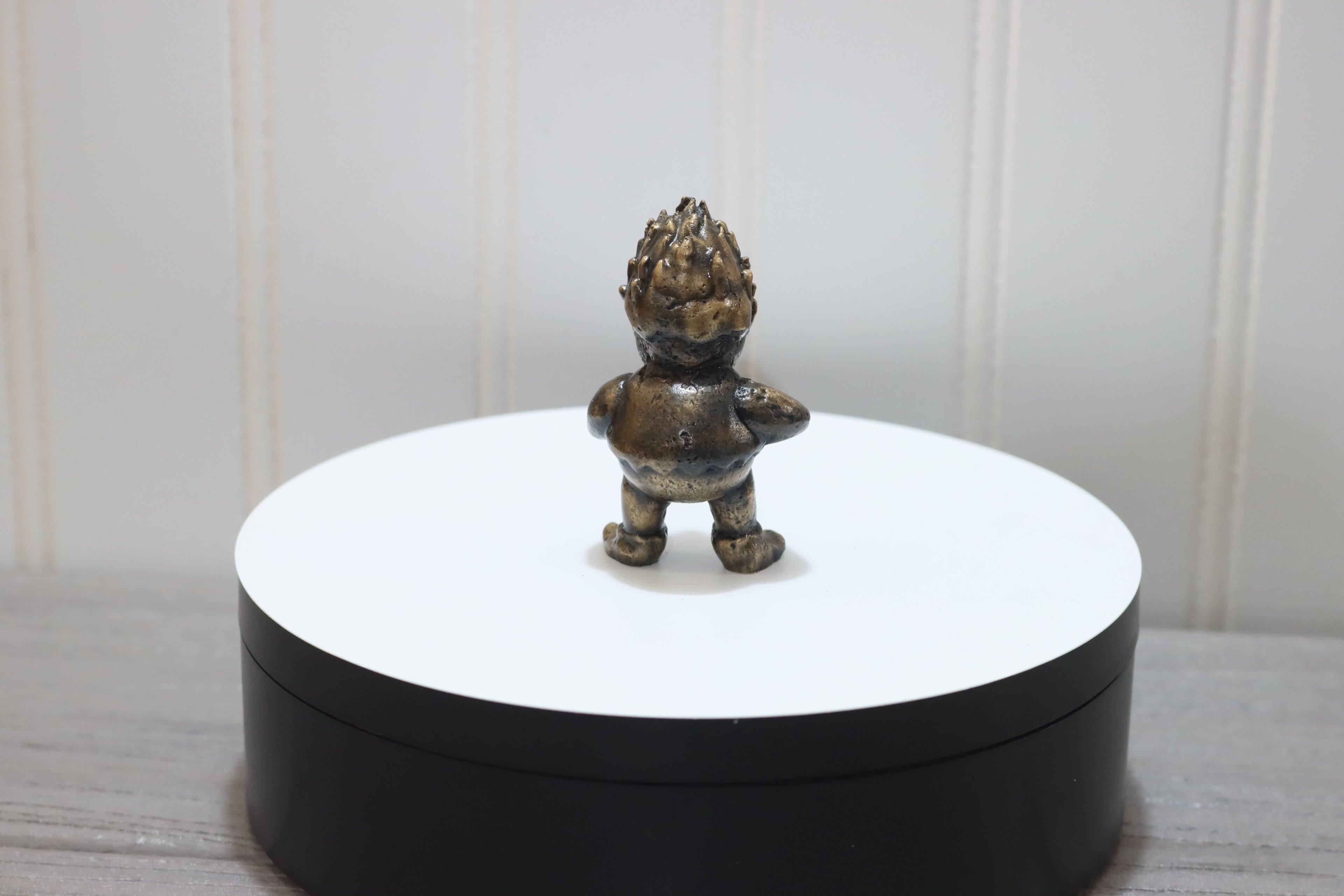 Solid Bronze Heat Miser Statue