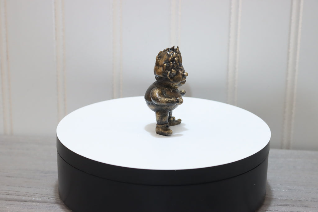 Solid Bronze Heat Miser Statue
