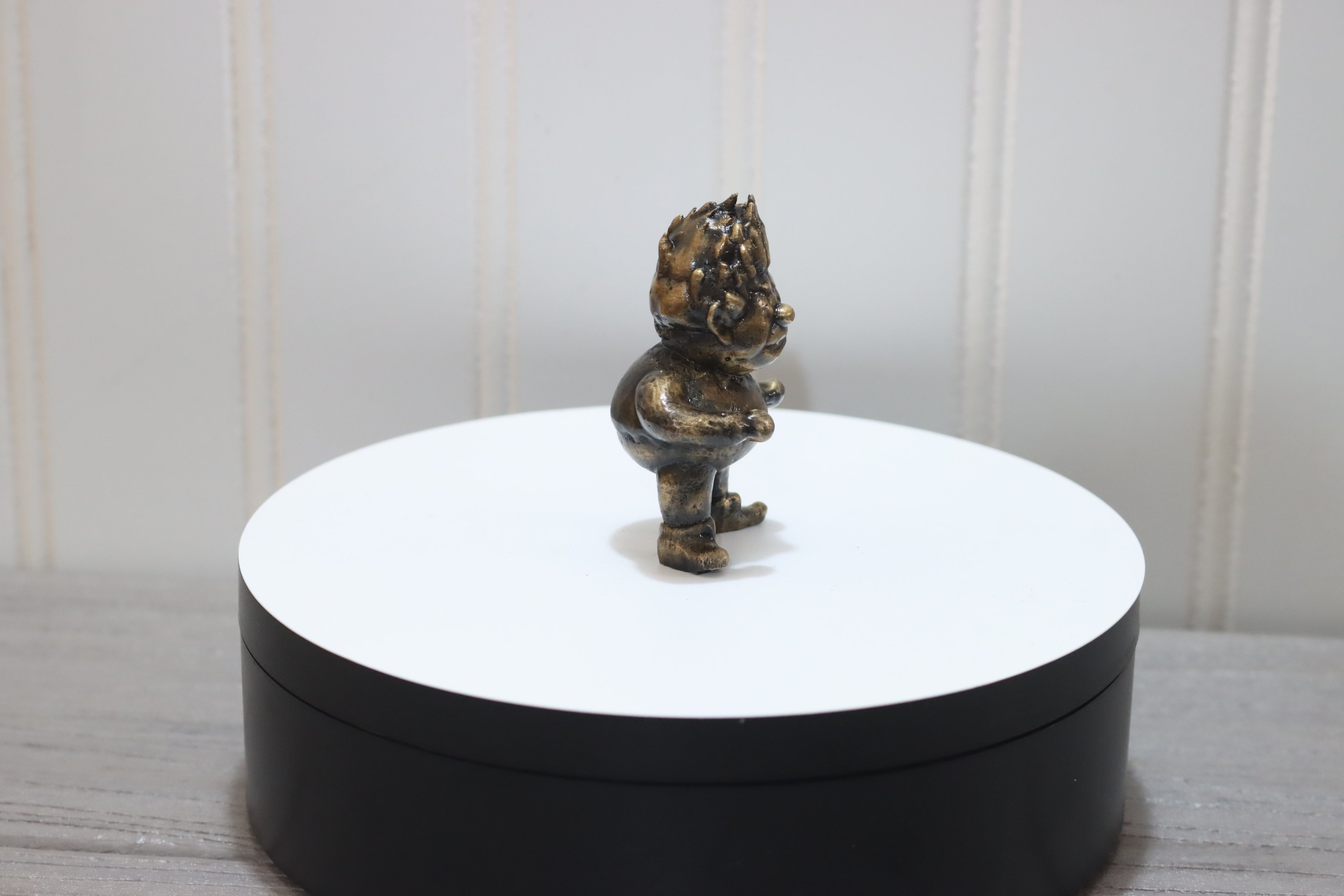 Solid Bronze Heat Miser Statue