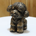 Solid Bronze Poodle Statue