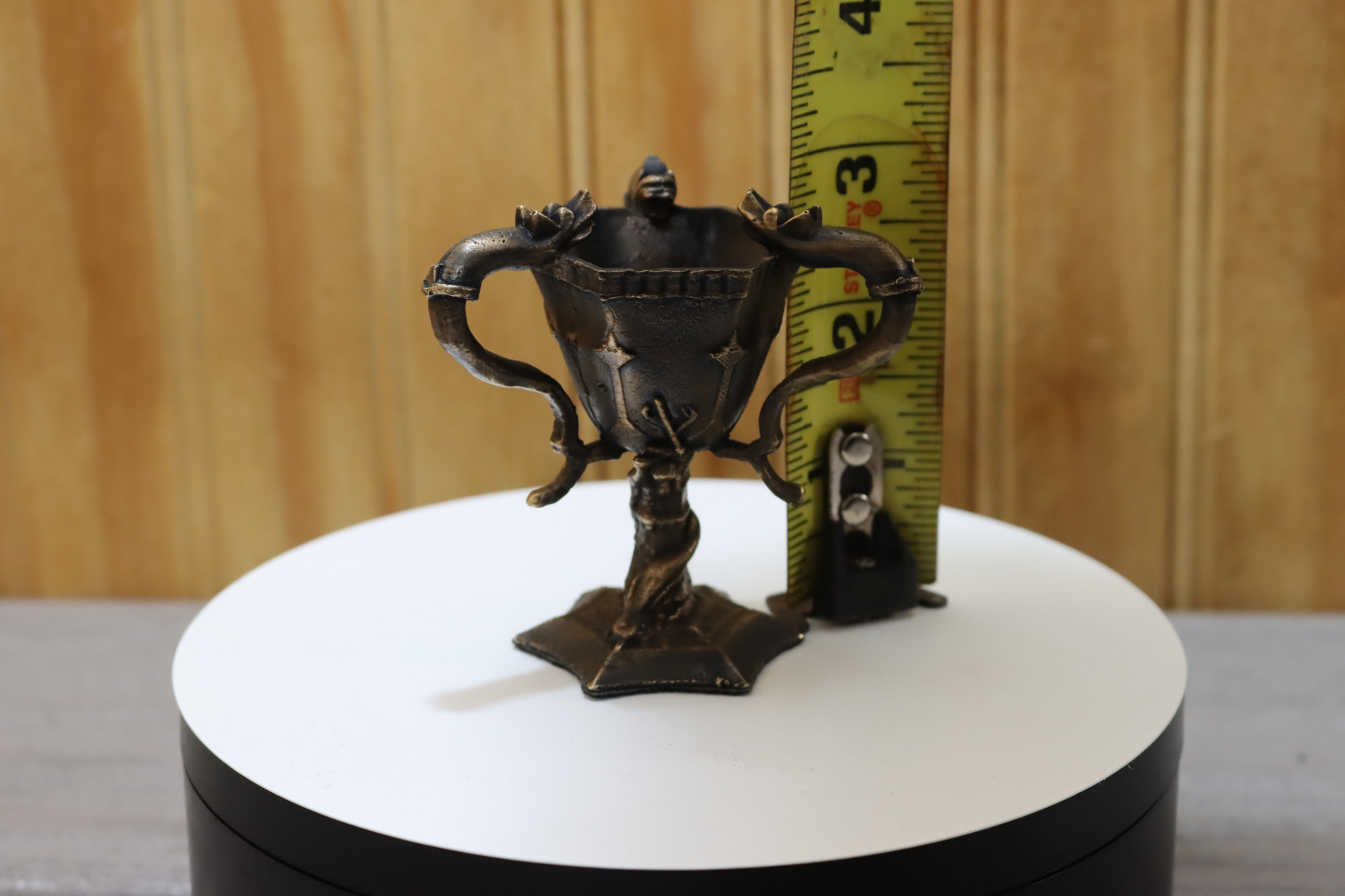 Solid Bronze Goblet of Fire (Useable shot-glass) Harry Potter