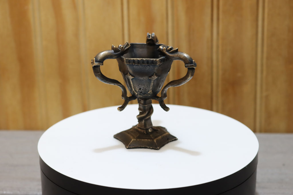 Solid Bronze Goblet of Fire (Useable shot-glass) Harry Potter