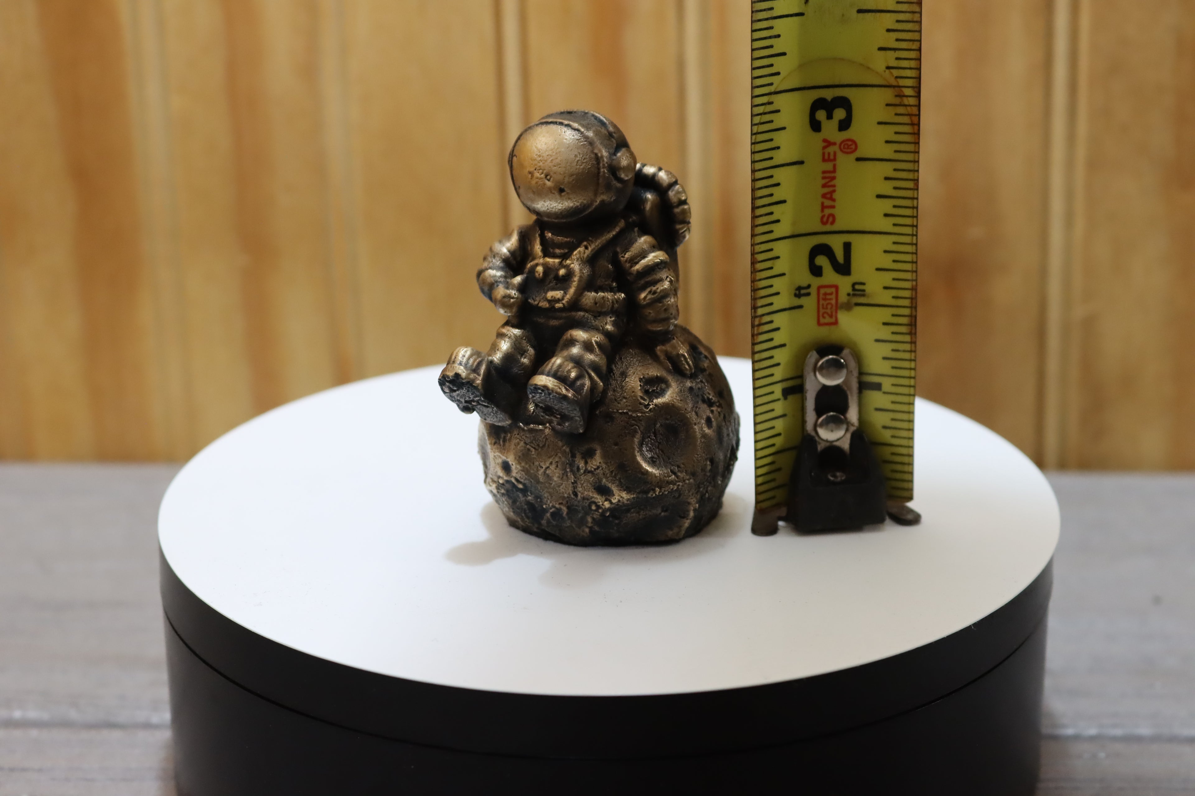 Solid Bronze Astronaut Statue