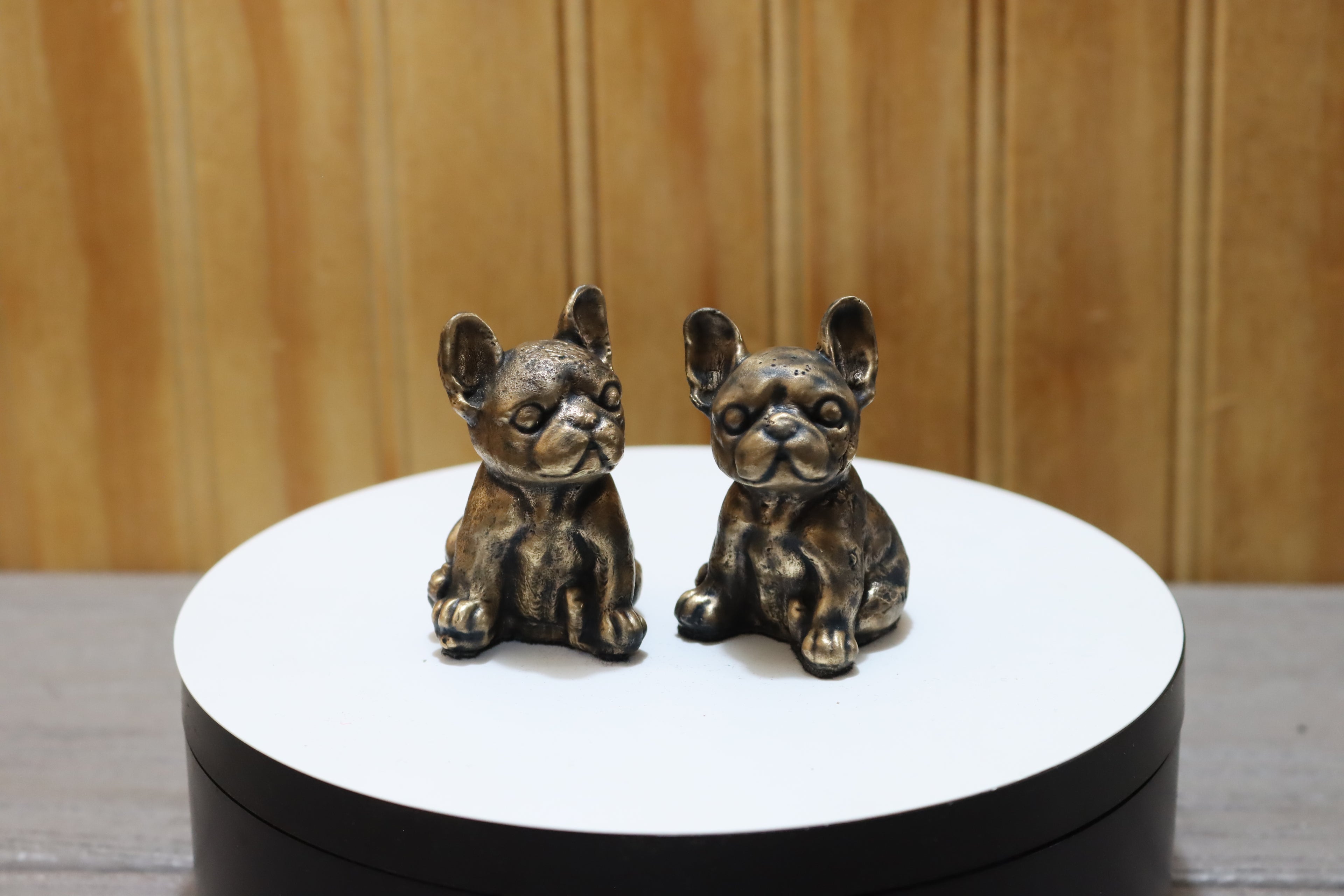 Solid Bronze French Bulldog Statue