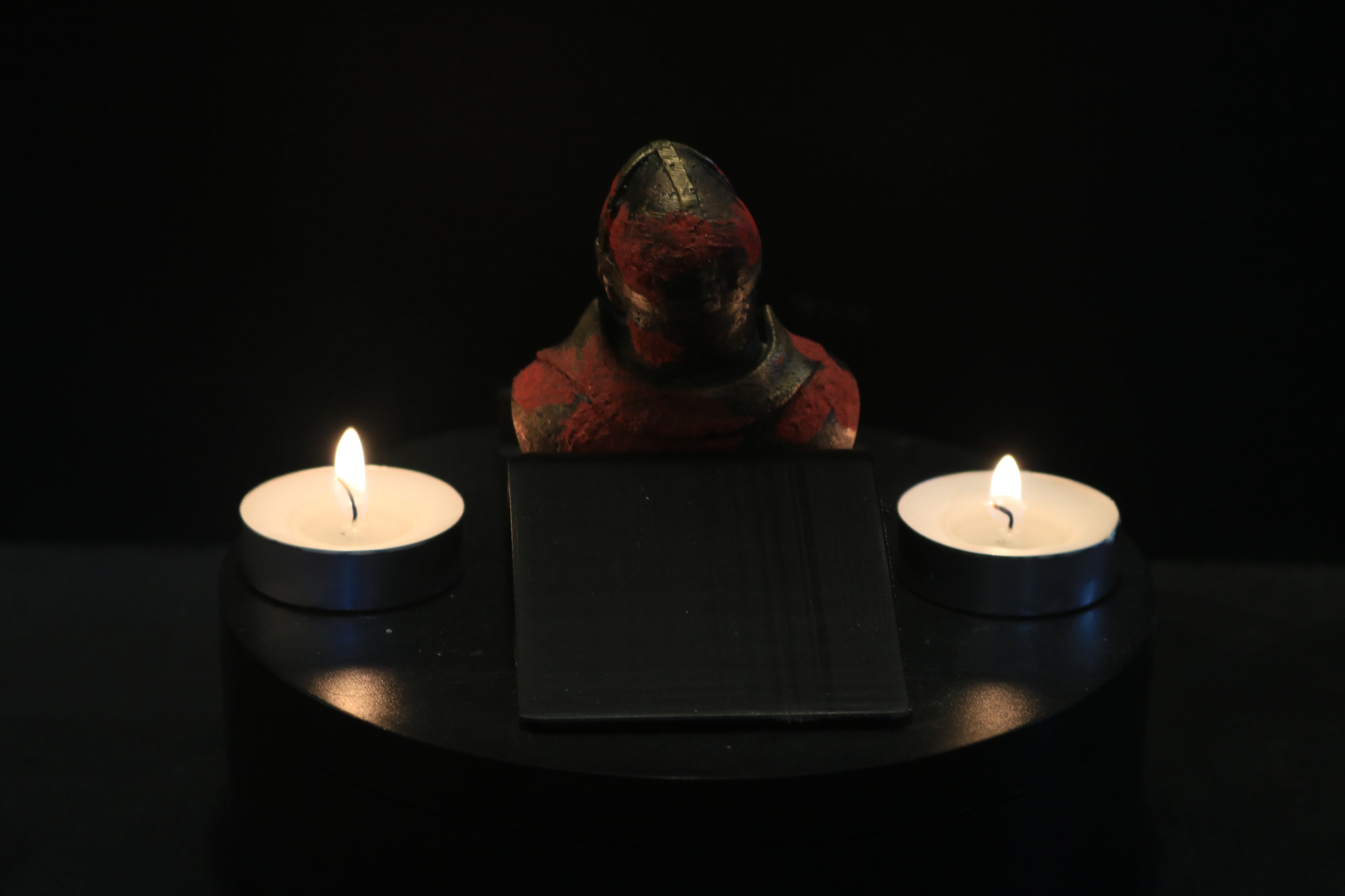 Solid Brass Jason Voorhees Bust With Stand