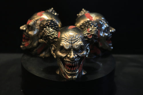 Hollow Cast Bronze Evil Clown