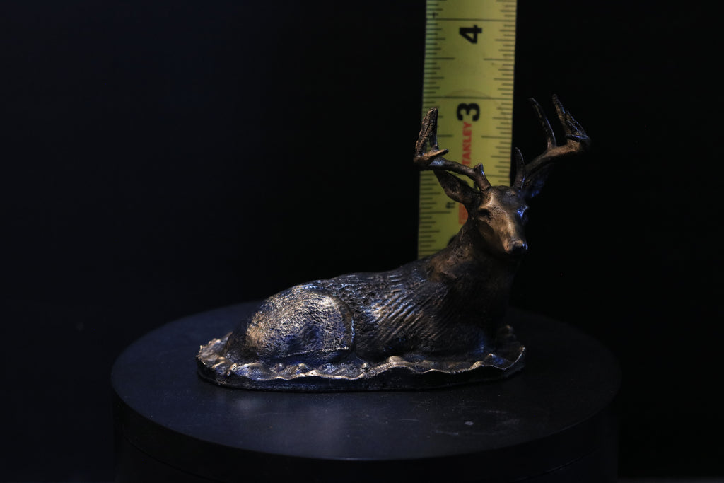 Solid Nordic Gold Buck Statue