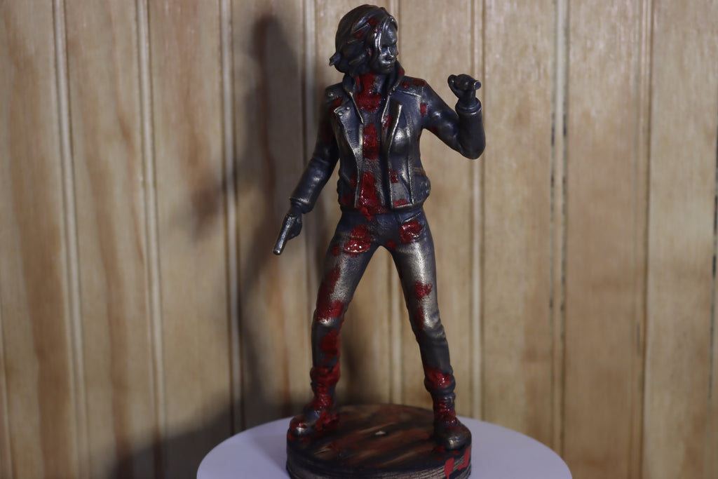 Solid Bronze Grace Ashcroft Statue (Resident Evil) 7.75" Tall