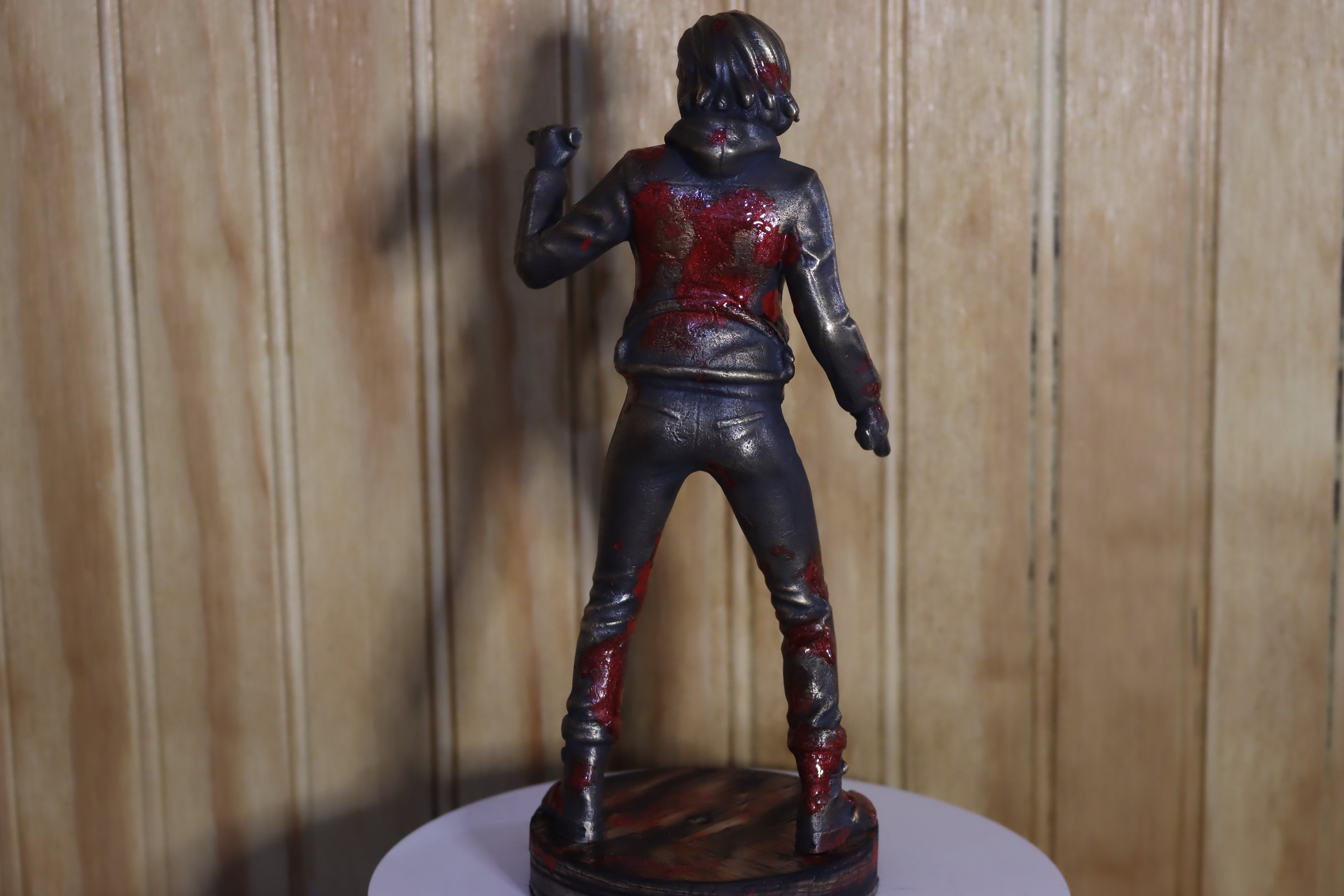 Solid Bronze Grace Ashcroft Statue (Resident Evil) 7.75" Tall