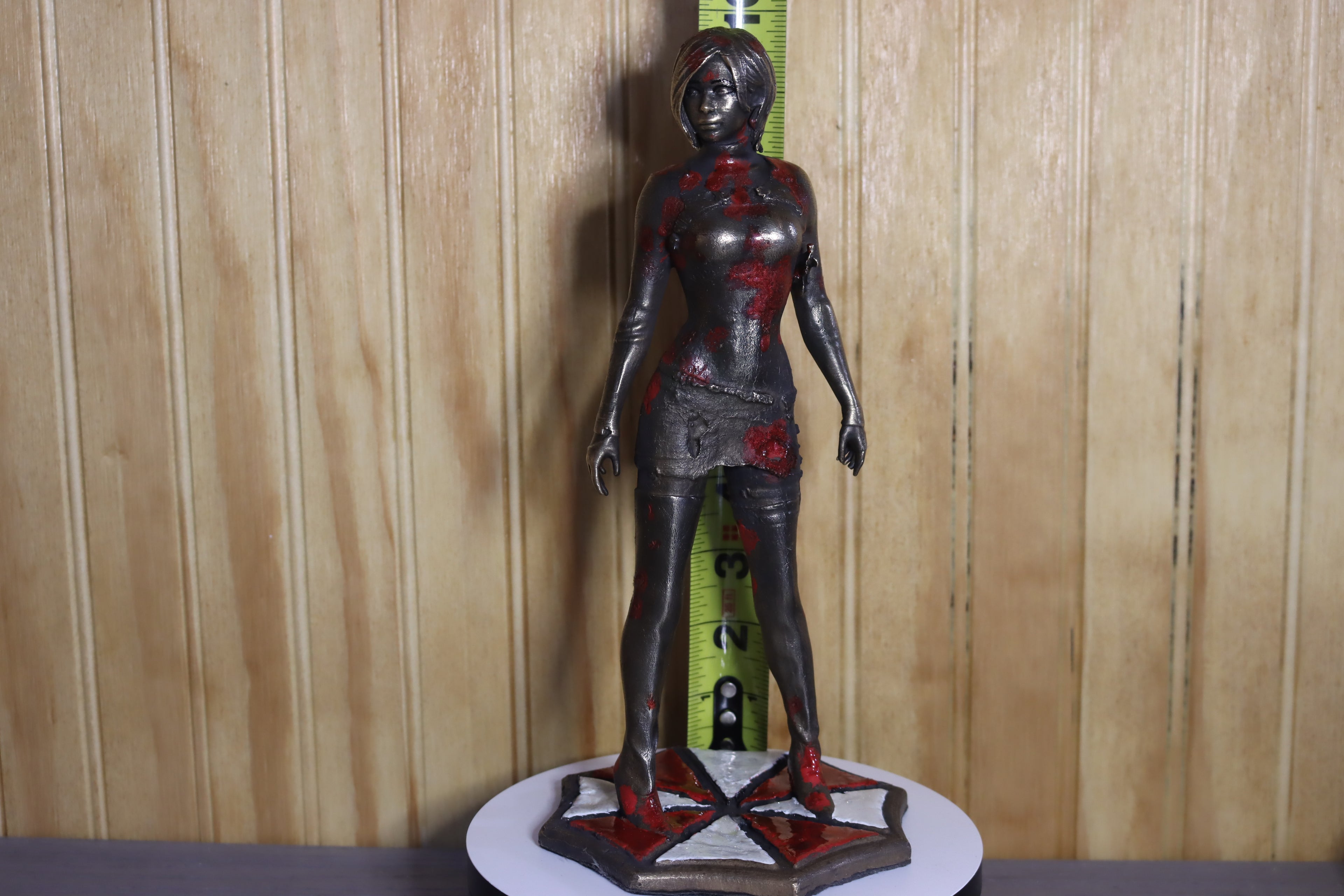 Solid Bronze Ada Wong Statue (Resident Evil) 9.75" Tall
