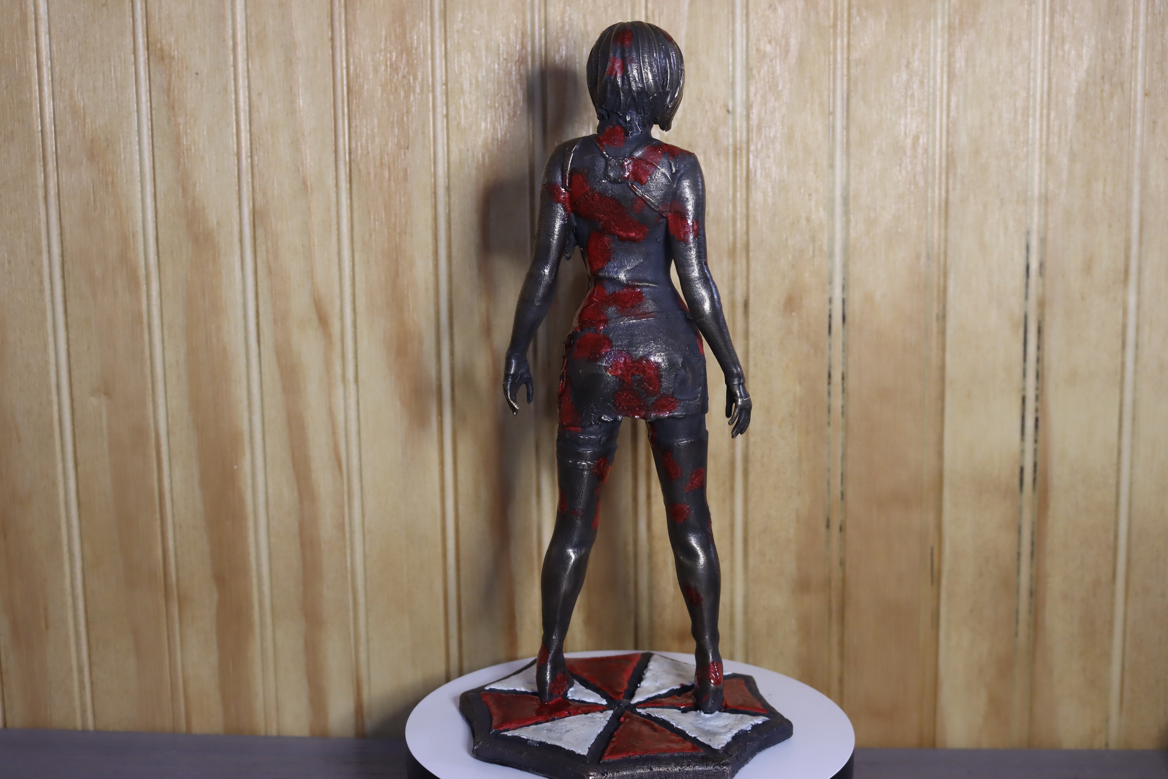 Solid Bronze Ada Wong Statue (Resident Evil) 9.75" Tall