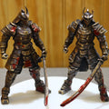 Solid Bronze Samurai Statue 5 Inches Tall