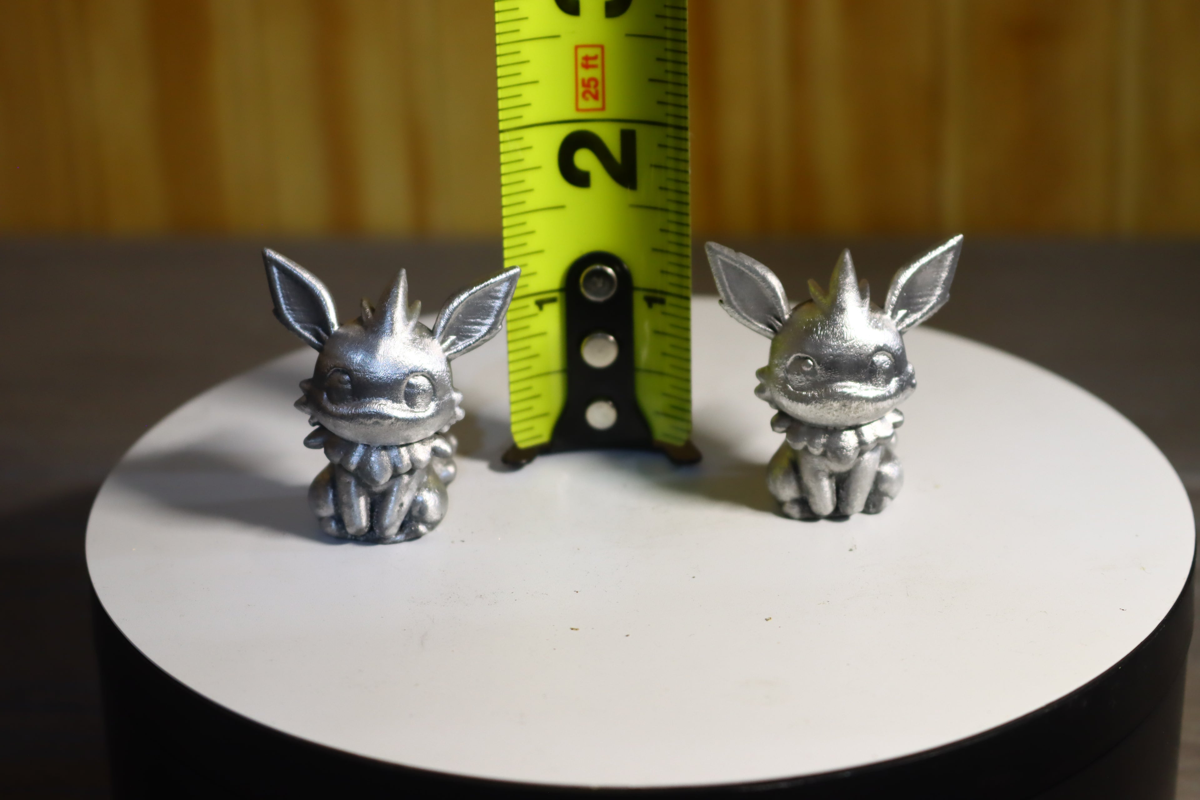 Solid Aluminum Alloy (Tenzaloy) Pokémon Jolteon Statue 1.5" Tall