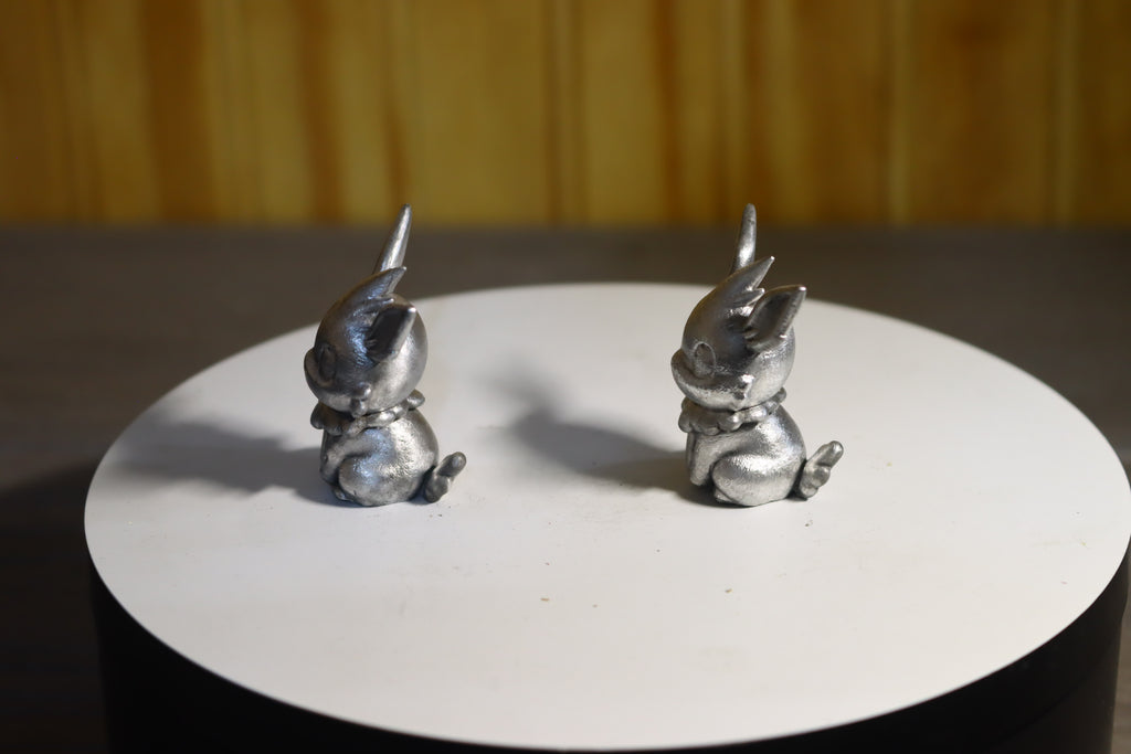 Solid Aluminum Alloy (Tenzaloy) Pokémon Jolteon Statue 1.5" Tall
