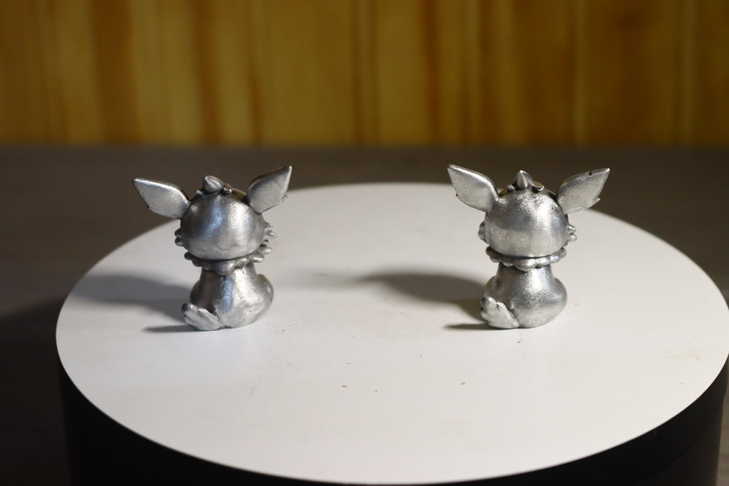 Solid Aluminum Alloy (Tenzaloy) Pokémon Jolteon Statue 1.5" Tall