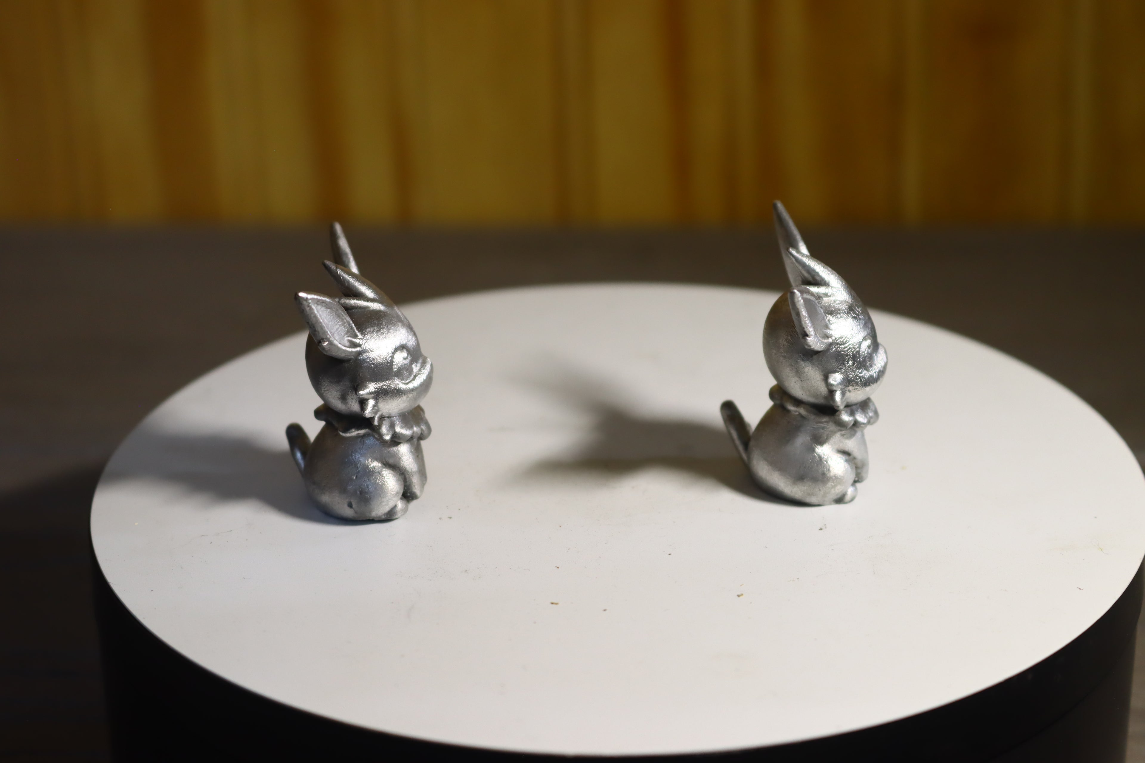 Solid Aluminum Alloy (Tenzaloy) Pokémon Jolteon Statue 1.5" Tall
