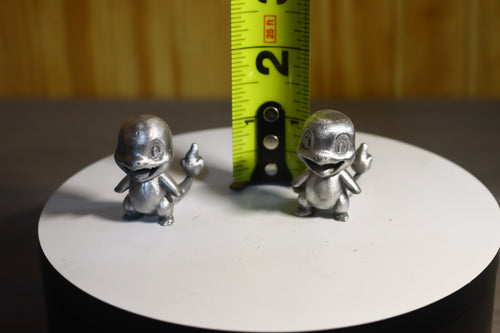 Solid Aluminum Alloy (Tenzaloy) Pokémon Charmander Statue 1.5" Tall